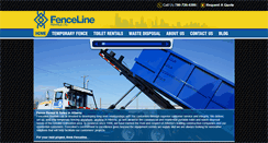 Desktop Screenshot of fenceline.ca